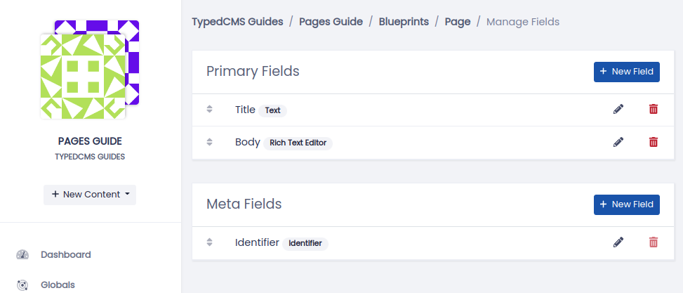 Blueprint Fields