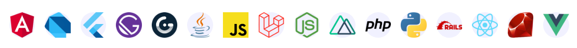 Technologies supported by TypeDCMS